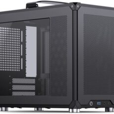 Obudowa PC Jonsbo C6 MAX, Mini Obudowa, Micro-ATX, Szkło Hartowane -