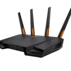 Router bezprzewodowy ASUS Wireless Router 4200 Mbps Mesh Wi-Fi 5 Wi-Fi 6 IEEE 802.11n USB 3.2 1 WAN 4x10/100/1000M Liczba anten 4 TUFGAMINGAX4200