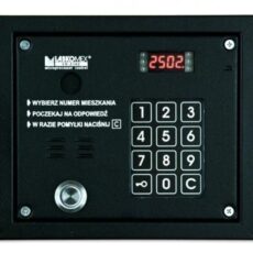 Laskomex CP-2503TP czarna Panel audio z czytnikiem kluczy "Dallas"