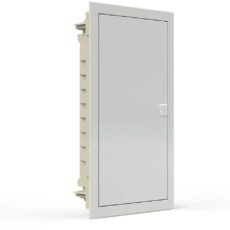 Plastikowa obudowa instalacyjna z drzwiami metalowymi, podtynkowa, IP40, 3 rzędy, 36 modułów Noark PMF 36 107103
