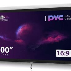 Ekran projekcyjny zwijany ręcznie 100" 16:9