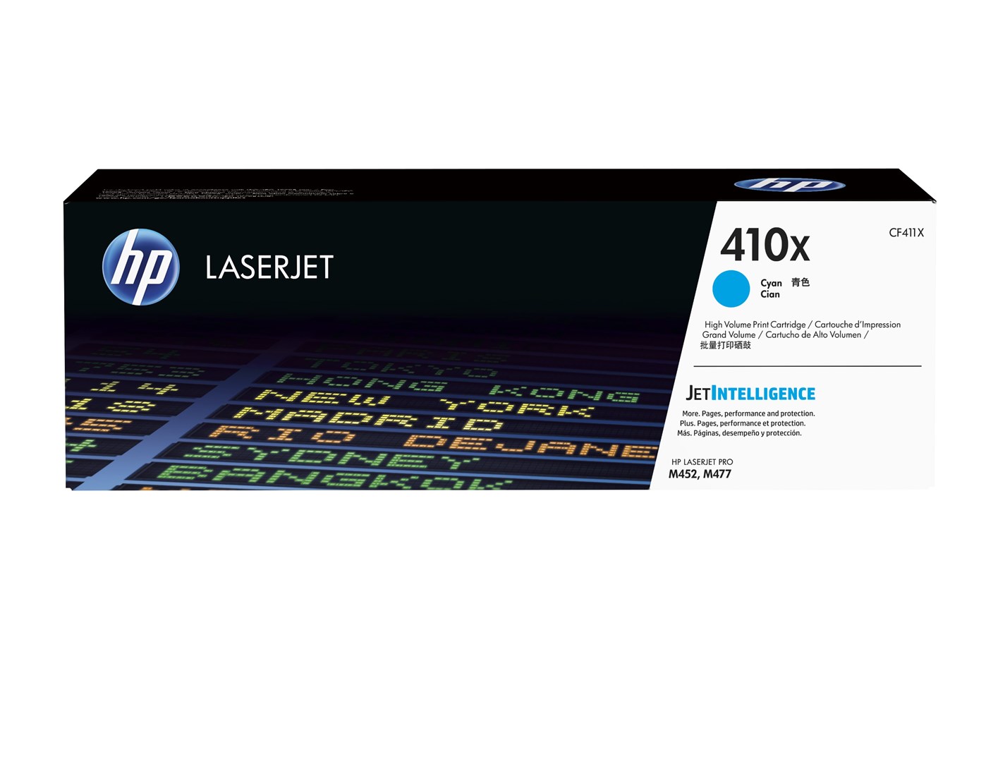 HP 410X oryginalny wkład z błękitnym tonerem LaserJet XL - obrazek 2