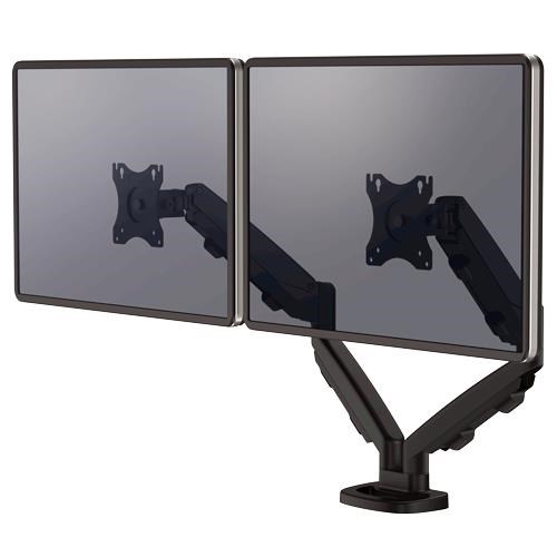 Fellowes Ergonomia ramię na 2 monitory EPPA™ czarne - obrazek 2