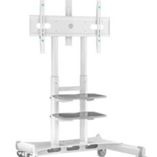 Mobilny stojak do TV 50"-83" do 90 kg ONKRON TS1881 Biały