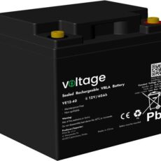 Akumulator AGM Voltage 12V 40Ah VE12-40 (Żywotność 6-9 lat)