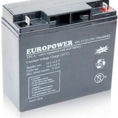 Akumulator AGM EUROPOWER serii EPL 12V 17Ah