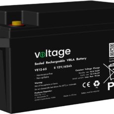Akumulator AGM Voltage 12V 65Ah VE12-65 Żywotność 6-9 lat