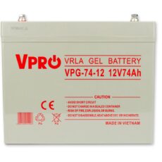 Akumulator GEL VPRO SOLAR 12V 74Ah