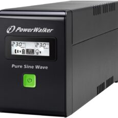 UPS POWERWALKER VI 800 SW IEC LINE-INTERACTIVE 800VA 3X IEC C13 USB-B LCD PURE SINE WAVE