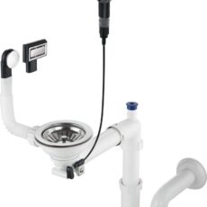 Syfon do zlewozmywaka granitowego 1-komorowego - Space-Saver ZXY_9982 5907650821106