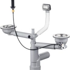 Syfon do zlewozmywaka granitowego 1.5- i 2-komorowego - Space-Saver ZXY 9912 5907650841609