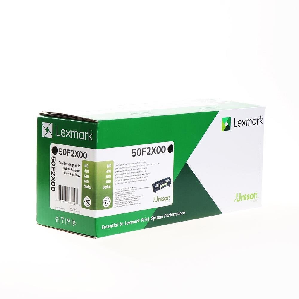 Lexmark Toner 50F2X00 Black - obrazek 2