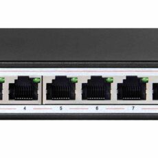 EXTRALINK CERES 8 PORTOWY SWITCH POE 48V 10/100MB 802.3AF 15,4W NA PORT