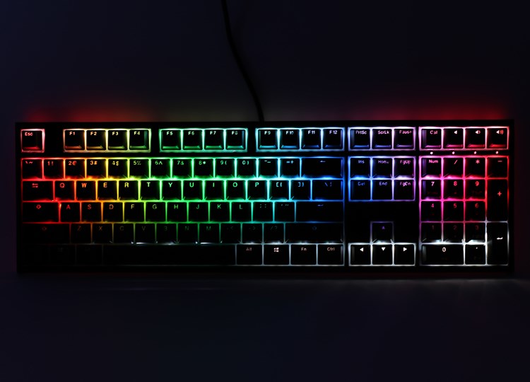 Ducky ONE 2 RGB klawiatura Gaming USB Niemiecki Czarny - obrazek 2