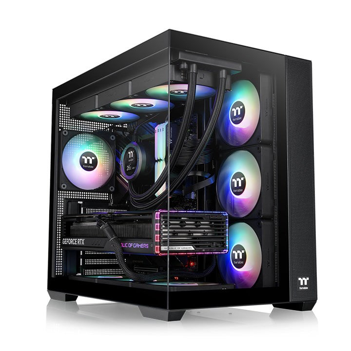 Obudowa Thermaltake View 380 TG ARGB Black - obrazek 2