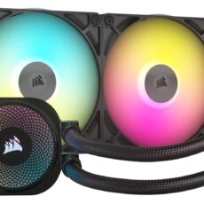 Corsair iCUE LINK TITAN RX RGB Procesor Chłodnica cieczy all-in-one 14 cm Czarny 1 szt.