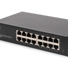 Digitus 16-portowy przełącznik gigabitowy, 10 cali, niezarządzalny