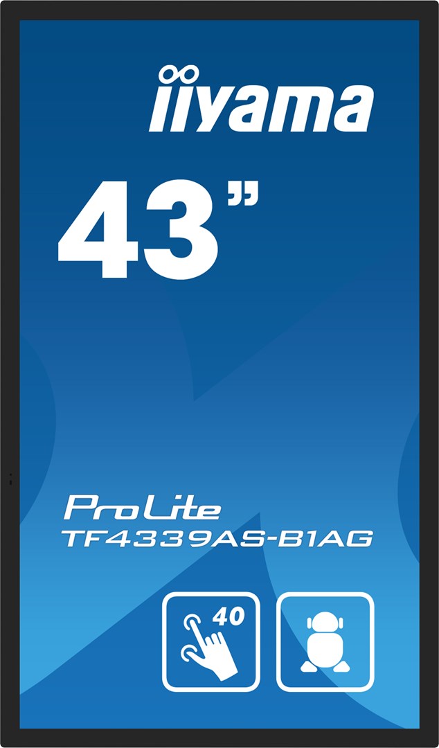 Monitor iiyama ProLite TF4339AS-B1AG - 43" - Płaski ekran - 108 cm