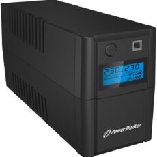PowerWalker VI 650 SHL FR Technologia line-interactive 0,65 kVA 360 W 2 x gniazdo sieciowe