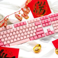 Ducky One 3 klawiatura Gaming USB QWERTZ Niemiecki Różowy