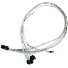 Microsemi ADAPTEC I-HDMSAS-4SATA-SB.8M 0,8 m 6 Gbit/s Szary