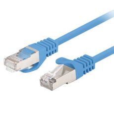PATCHCORD KAT.6 FTP 1M NIEBIESKI FLUKE PASSED LANBERG 10-PACK