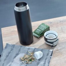 Kubek termiczny Flip 600 ml, czarny 3271 LEIFHEIT