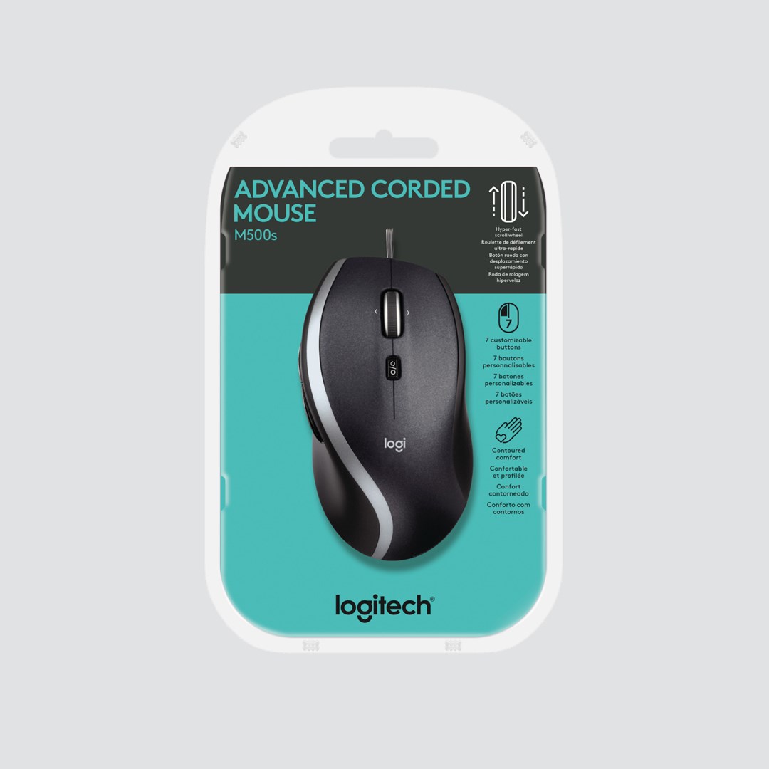MYSZ LOGITECH M500s Advanced Corded - obrazek 2