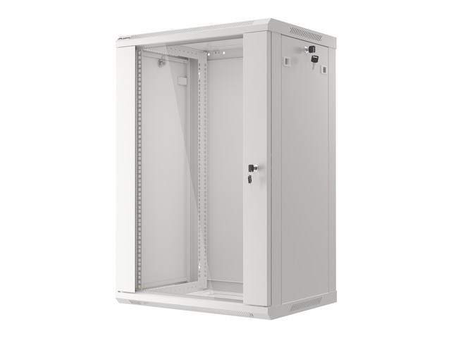 Lanberg WF01-6418-10S stojak 18U Szafa wisząca Szary