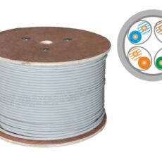 Alantec Kabel F/FTP kat.6A, sieciowy, LSOH, Dca 4x2x23 AWG, 10Gb/s, 700 MHz, 500m (KIFF6ALSOH500D)