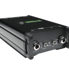 Mackie MDB-1A - Active direct box - Gitara basowa - Synthesizer - Schwarz - 20 - 20000 Hz - 330000 Ohm - 24-48