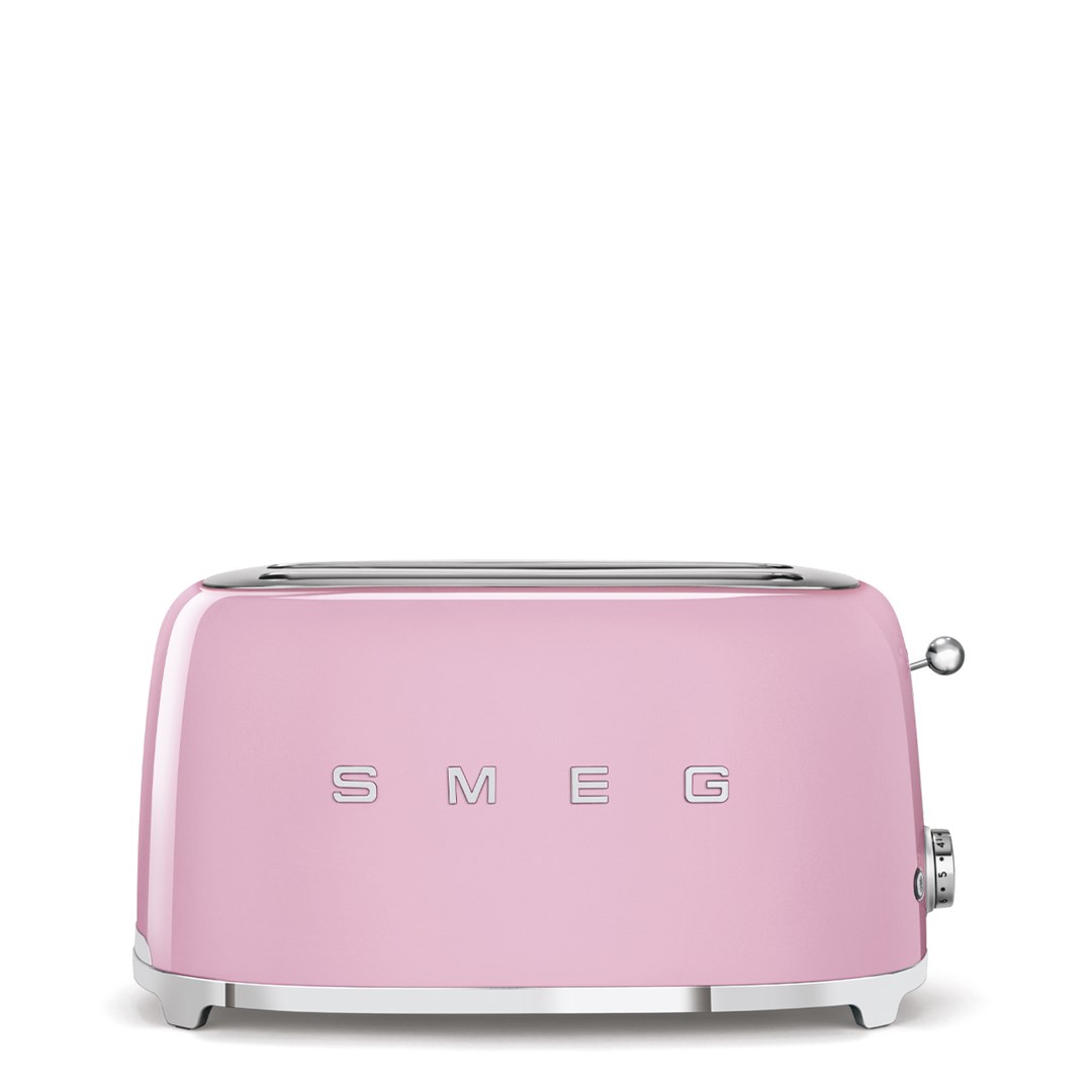 Smeg TSF02PKEU Toster 4 kromki różowy