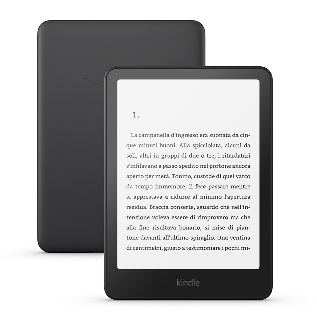 Ebook New Kindle Paperwhite (12th Generation) - 2024 release 7” glare-free 16GB Wi-Fi (Ad-supported) Black (WYPRZEDAŻ)