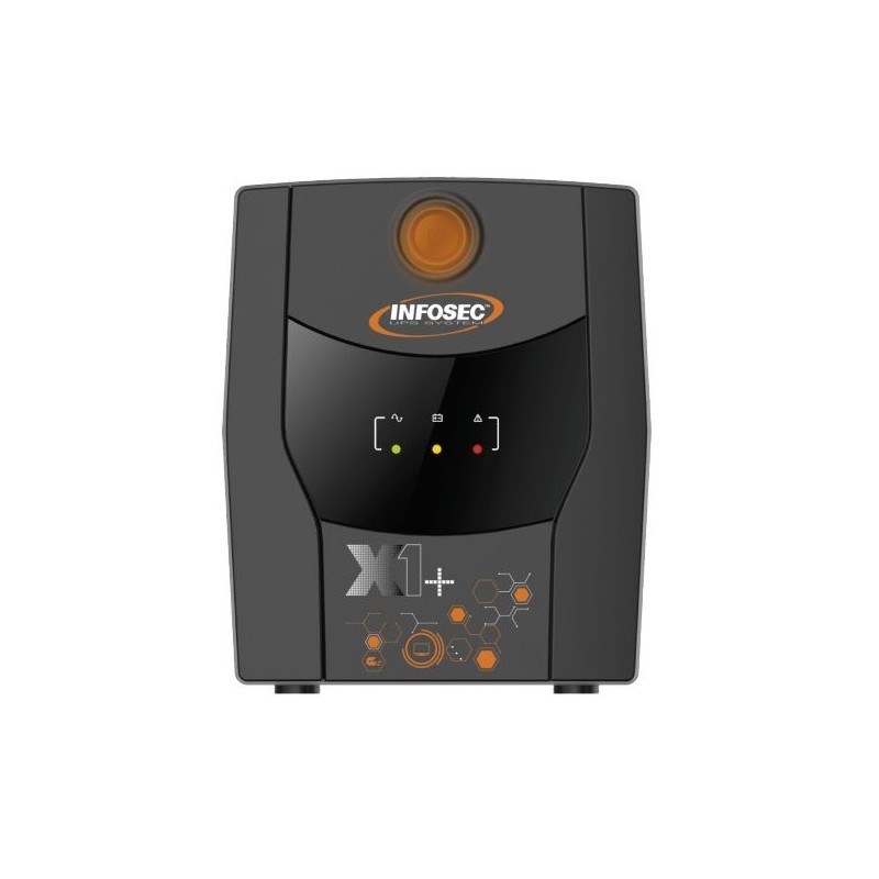 INFOSEC ZASILACZ AWARYJNY UPS X1+ 1300 IEC,1300VA, 720W, 6X C13 - obrazek 2