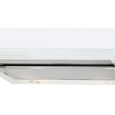 Okap CATA TF 2003 600 GWH Telescopic, klasa C, szer. 60 cm, 390 m3/h, sterowanie mechaniczne, LED, biały szkło