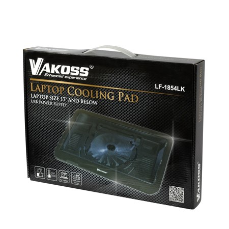 VAKOSS PODSTAWKA CHŁODZĄCA POD NOTEBOOK LF-1854LK - obrazek 2