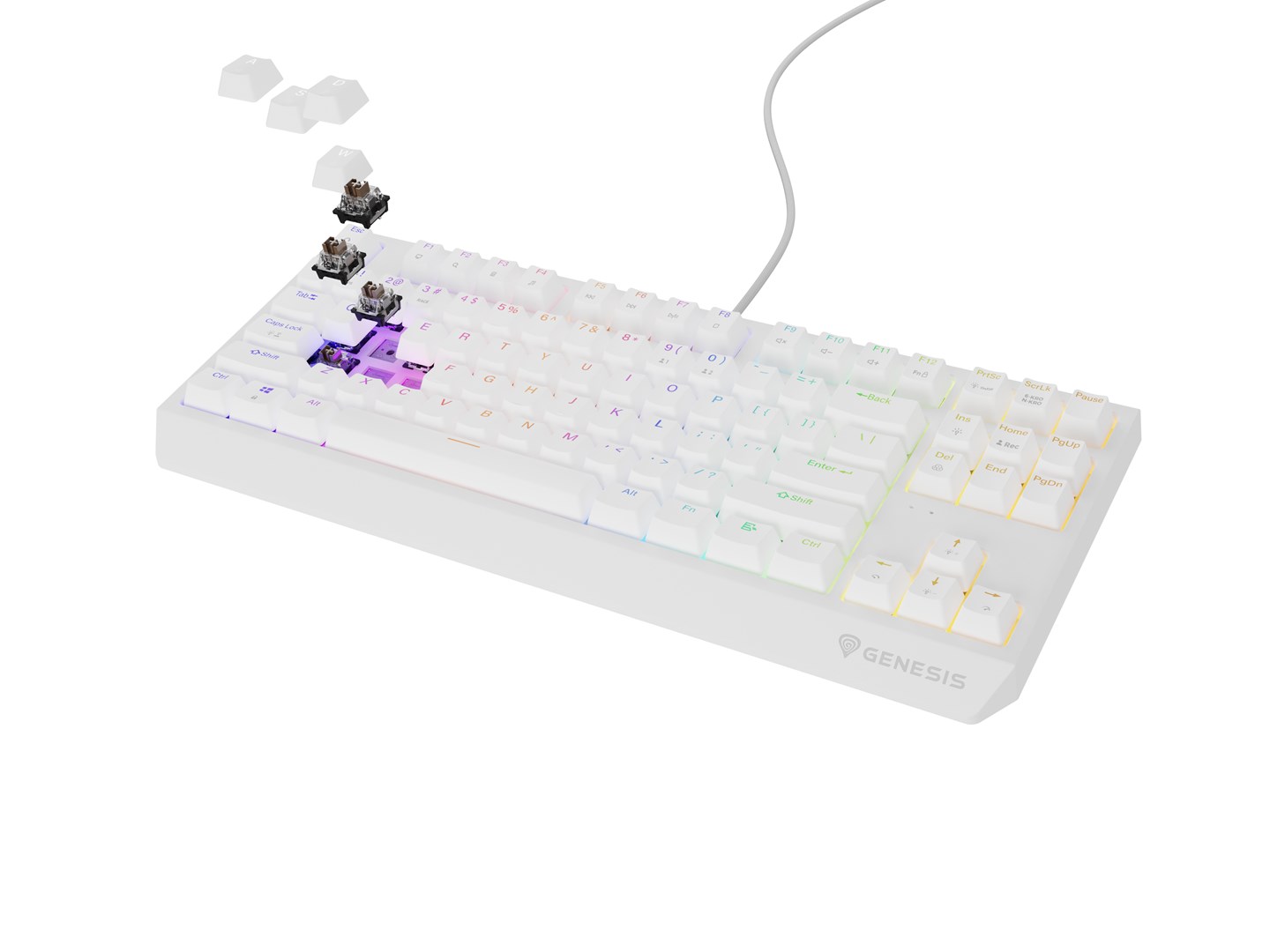 GENESIS Thor 230 TKL klawiatura USB + RF QWERTY - obrazek 2