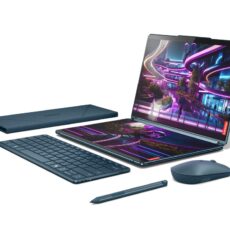 Lenovo Yoga Book 9 13IMU9 Ultra 7 155U 2x 13.3" 2.8K OLED 400nits Glossy 60Hz 32GB LPDDR5x-7467 SSD512 Intel Arc Graphics Win11 Tidal Teal + Backpack B210 GX40Q17225