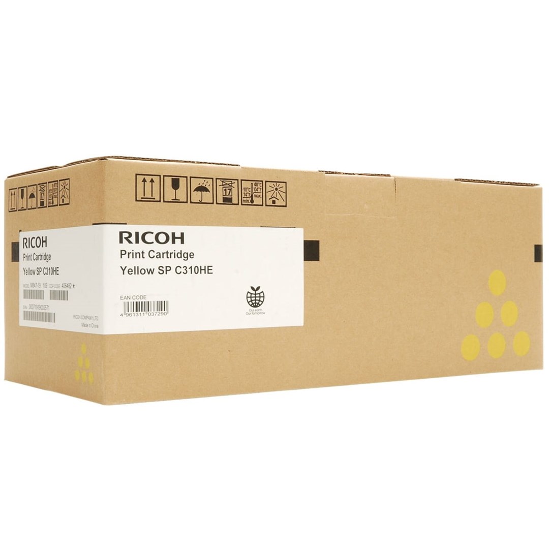 Ricoh Toner SP C310  HC 406482 / 407635 Yellow