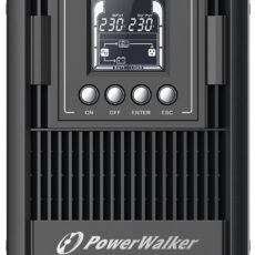POWER WALKER UPS ON-LINE VFI 1000 AT FR 3X FR OUT, USB/RS-232, LCD, EPO