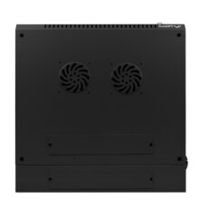 LANBERG SZAFA WISZĄCA DWUSEKCYJNA 19" 9U 600X600 (DRZWI SZKLANE, CZARNA RAL9004) WF02-6609-10B
