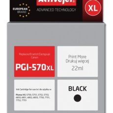 Activejet ACC-570BNX Tusz (zamiennik Canon PGI-570XLBk; Supreme; 22 ml; czarny)