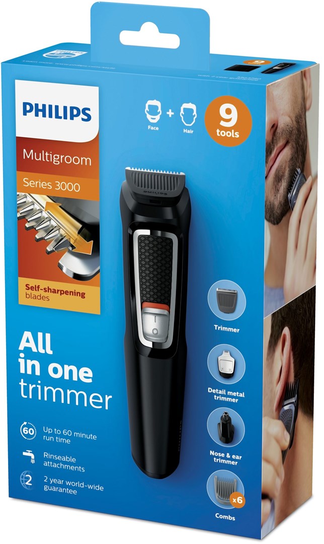 Trymer do brody Philips MG3740/15 (kolor czarny) - obrazek 2