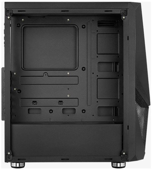 OBUDOWA AEROCOOL PGS ZAURON FRGB-G-BK-v1 BLACK - obrazek 2
