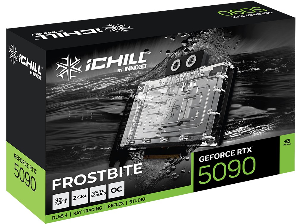 Karta graficzna INNO3D GeForce RTX 5090 ICHILL FROSTBITE - obrazek 2