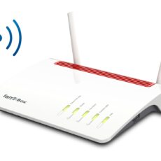 FRITZ!Box 6890 LTE router bezprzewodowy Gigabit Ethernet Dual-band (2.4 GHz/5 GHz) 4G Czarny, Czerwony, Biały