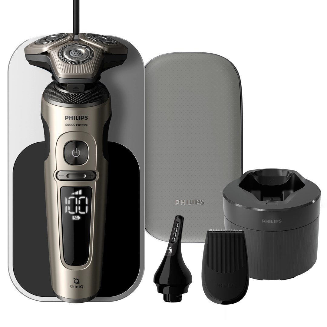 Golarka Philips S9000 Prestige SP9883/36 - parranajokone puhdistusasemalla - obrazek 2