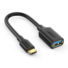 Ugreen adapter USB-A 3.0 (żeński) / USB-C 3.0 (męski) US154 (czarny)