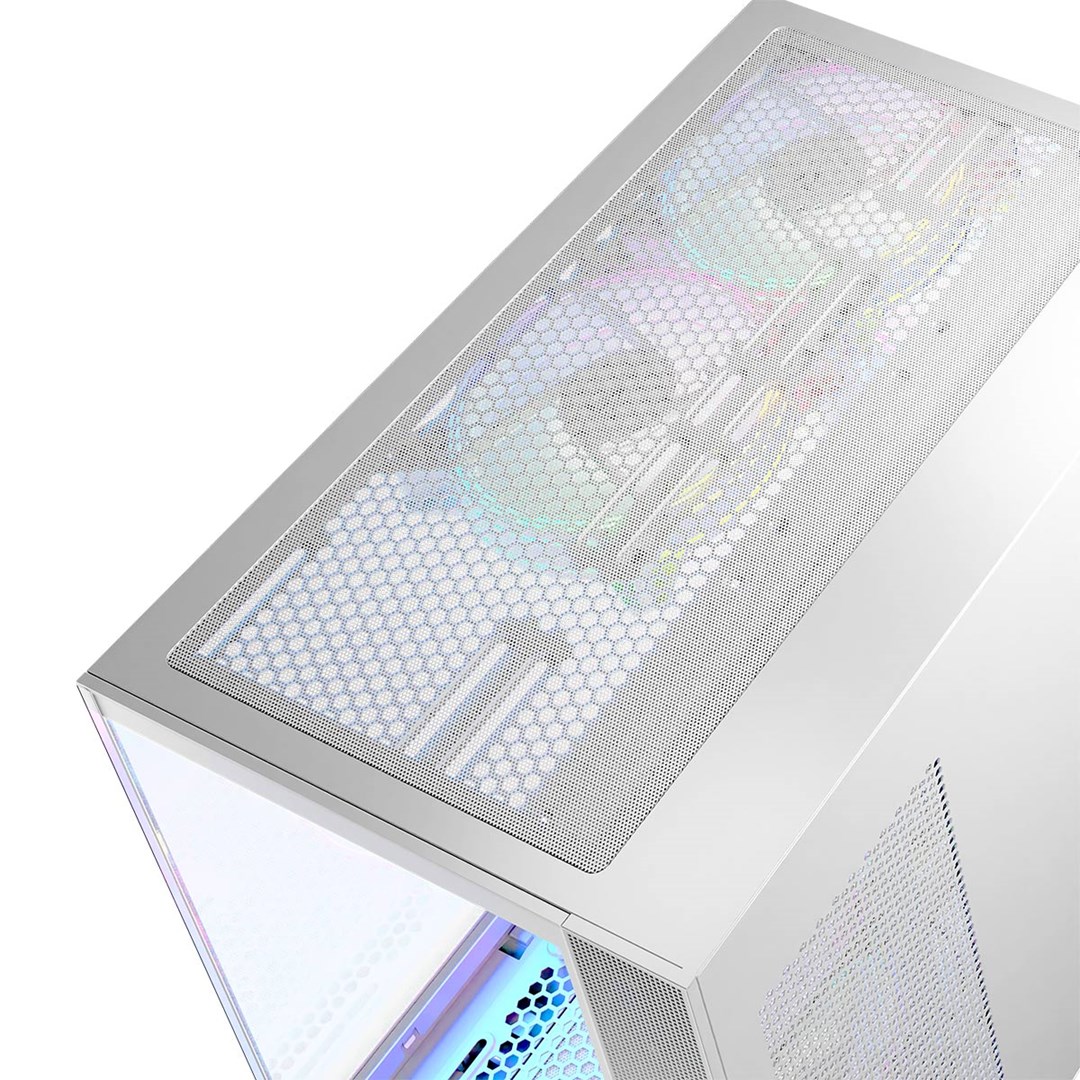 MODECOM OBUDOWA VOLCNO PANORAMA MIDI WHITE - obrazek 2