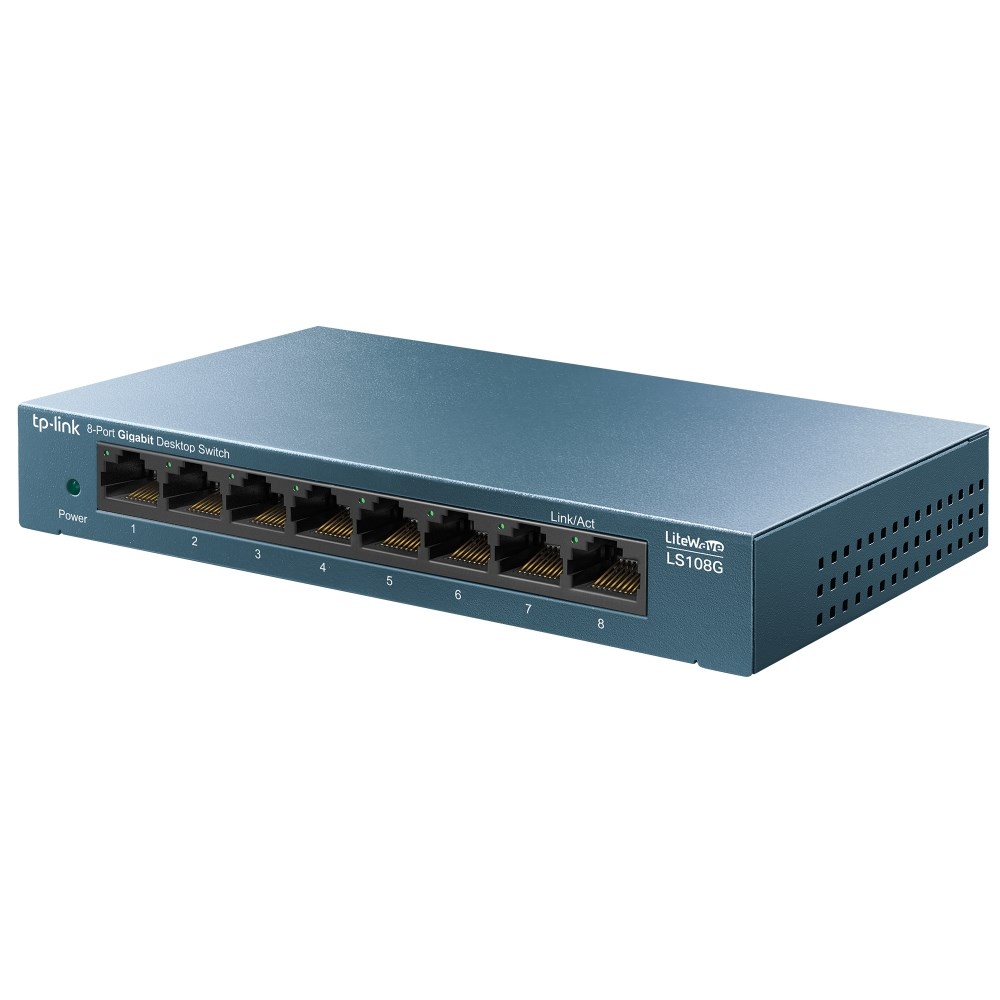 Switch TP-LINK TL-LS108G (8x 10/100/1000Mbps) - obrazek 2